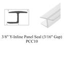 Picture of 3/8" Y-Inline Panel Seal (3/16" Gap)-PCC10