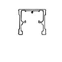 Picture of 1/4" Square Bypass Header-ZTE3601144