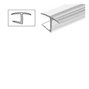 Picture of 1/4" Poly "h" Jamb for 180° (3/16" Gap)-P140HJ